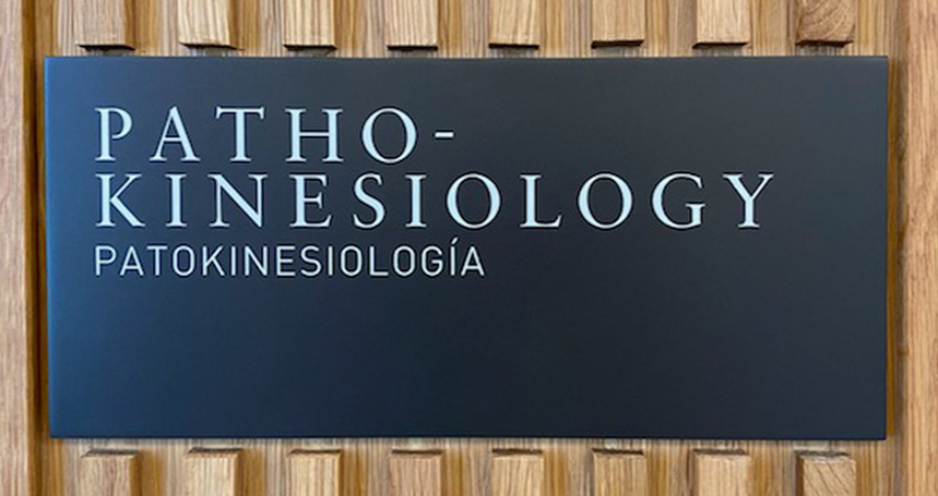 Harriman Building Patho-Kinesiology Signage