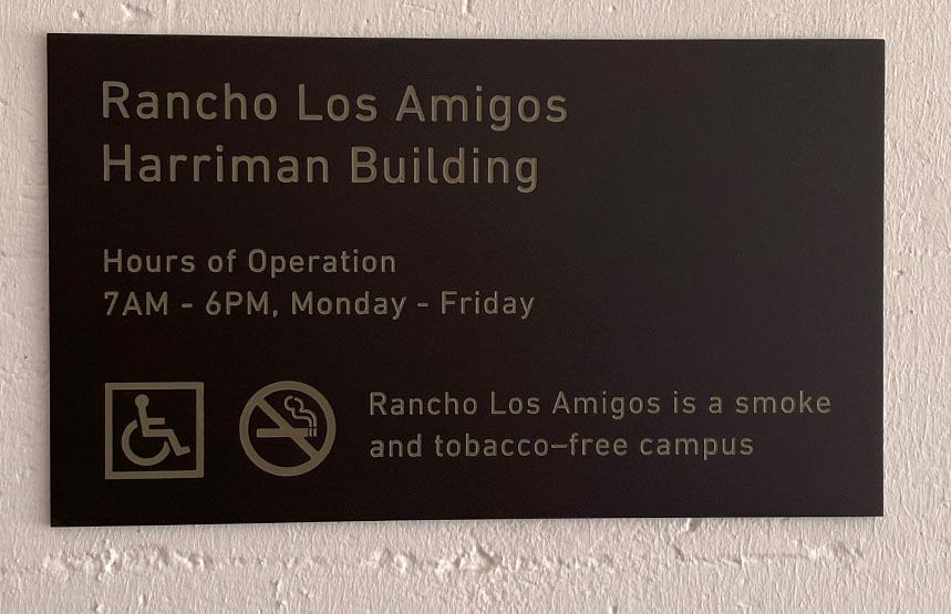 Harriman Building Wall Signage